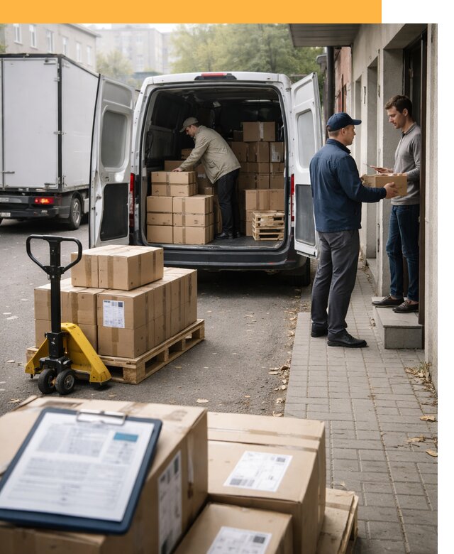Доставка грузов от двери до двери с таможней от 47903 руб.