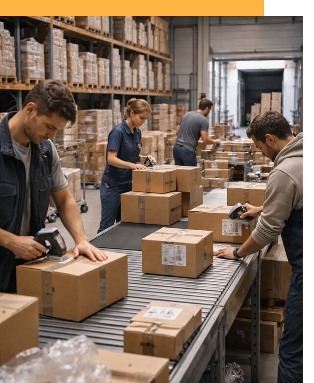 Доставка товаров для маркетплейсов от двери до склада от 7984