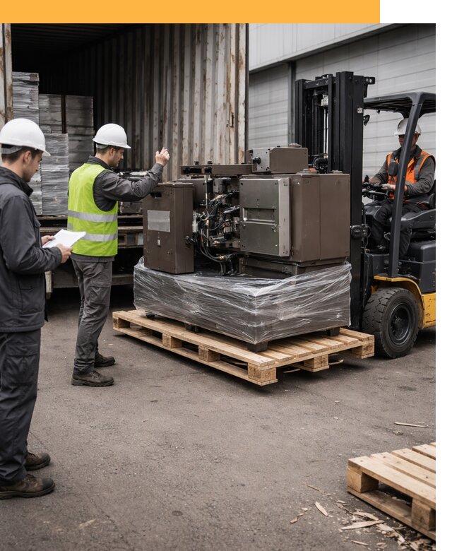 Доставка промышленного оборудования из Европы от 47903