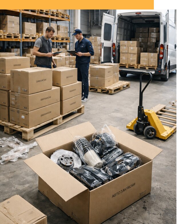 Доставка автозапчастей из Европы от 13306 руб быстро и надёжно