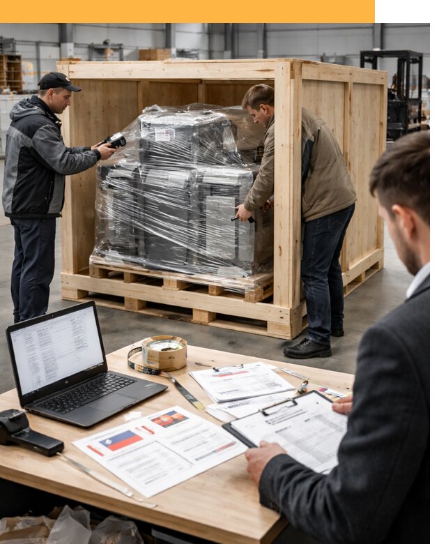 Доставка промышленного оборудования из США от 69193 руб