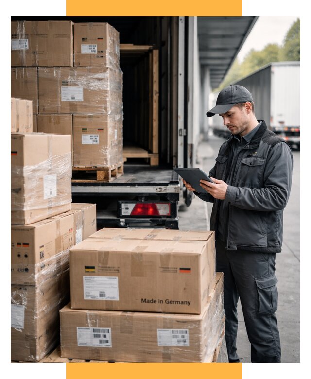 Доставка грузов из Германии от 47903 р. быстро - СетСервис-Вли