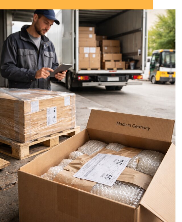 Доставка грузов из Германии от 47903 руб с таможенным оформлением