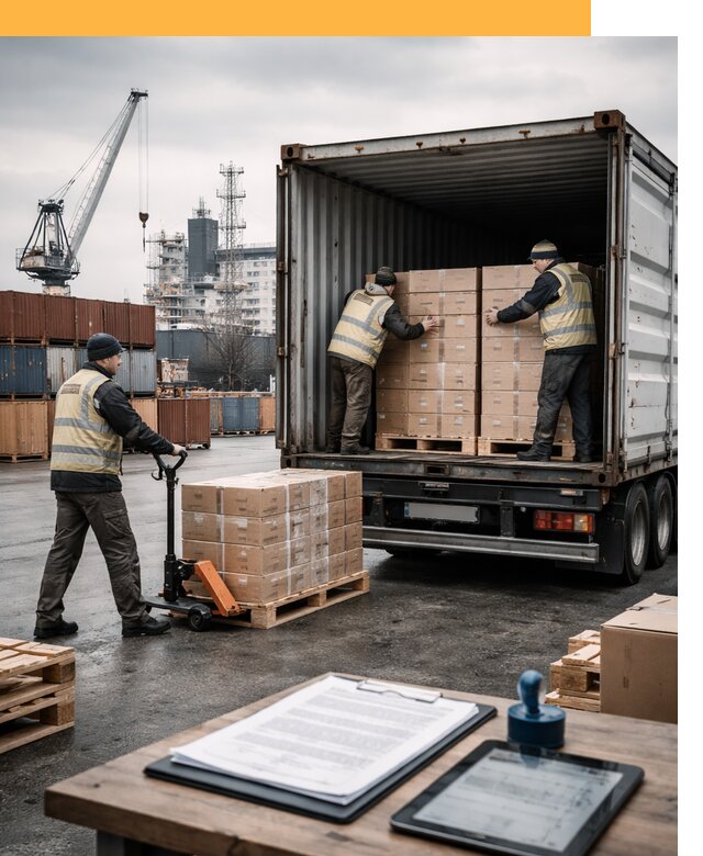 Доставка грузов из Латвии от 26613 руб, морская, авто, авиа