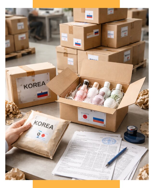 Доставка косметики из Кореи от 9048 р. под ключ | СетСервис-Вли