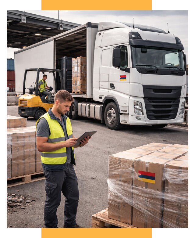 Автоперевозки из Армении от 101128 р. — услуги СетСервис-Вли