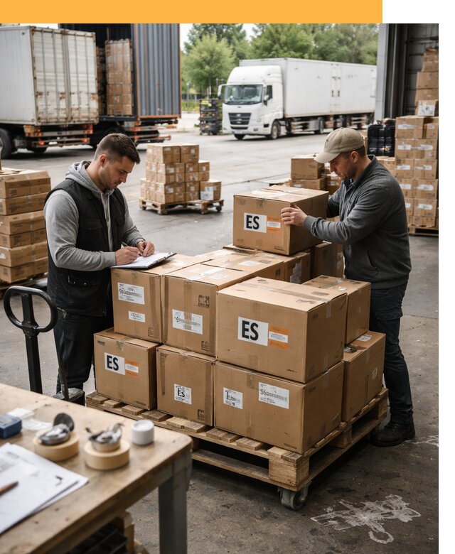 Доставка грузов в Испанию автотранспортом от 37258 руб