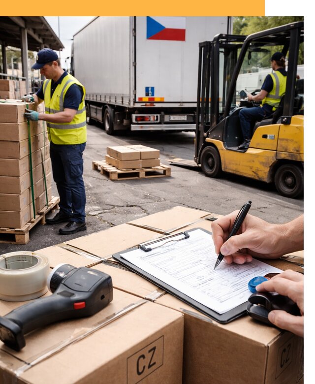 Доставка грузов в Чехию от 37258 руб, международные перевозки