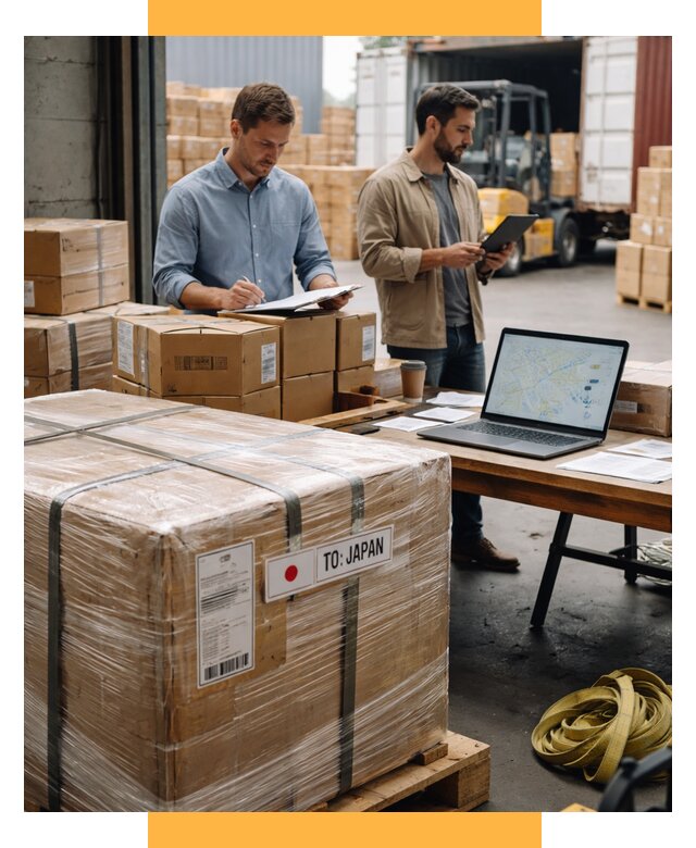 Доставка грузов в Японию от 26613 р., логистика СетСервис-Вли