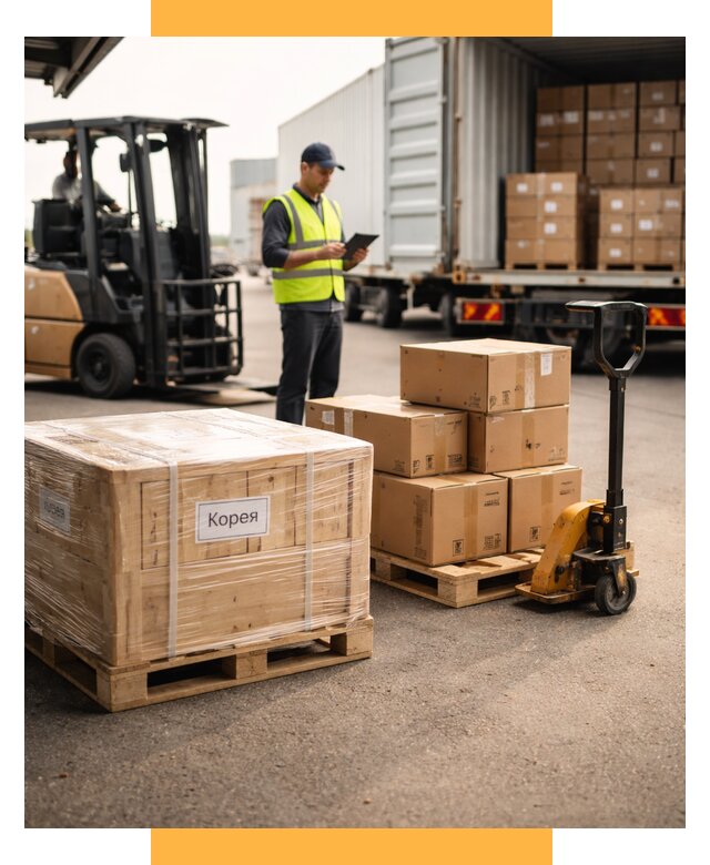 Доставка грузов в Корею из России от 37258 р. | СетСервис-Вли