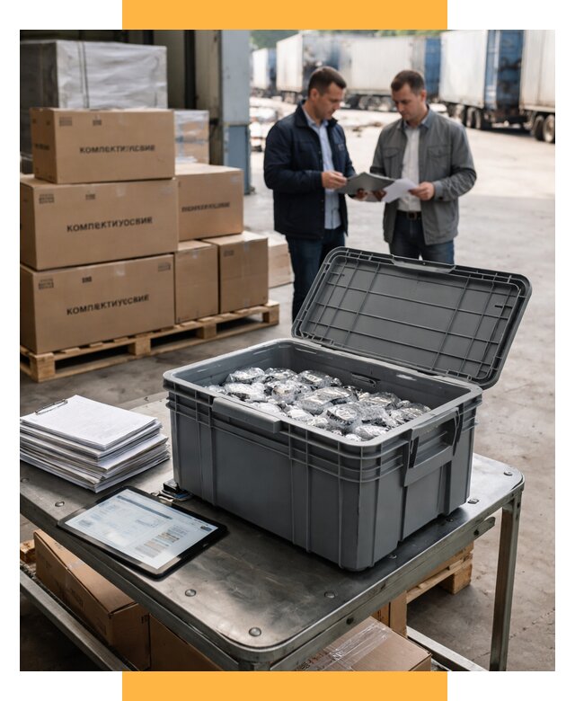 Перевозка комплектующих из Китая от 6919 р. | СетСервис-Вли