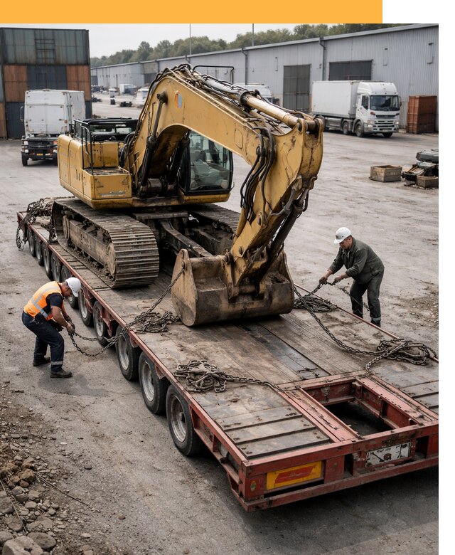 Перевозка спецтехники по России и миру от 47903 руб