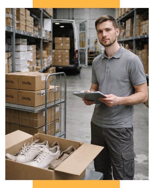 Доставка обуви из Китая и Турции от 4790 р. СетСервис-Вли