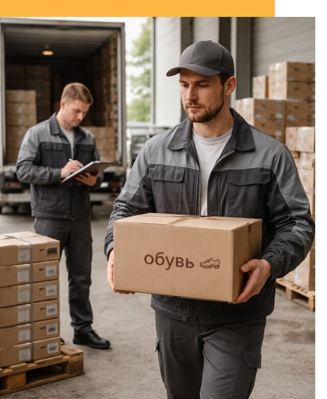 Международная перевозка обуви с таможенным оформлением от 4790