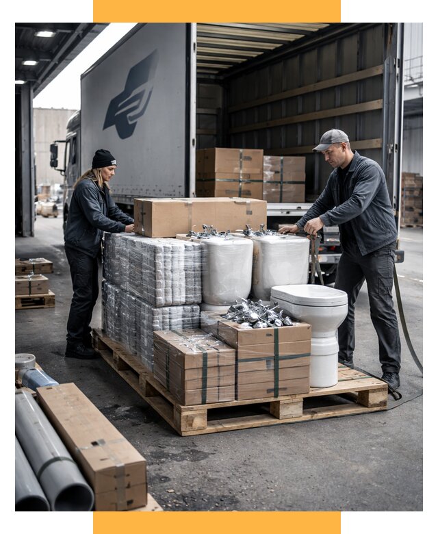 Перевозка сантехники под ключ от 1916 р. | СетСервис-Вли