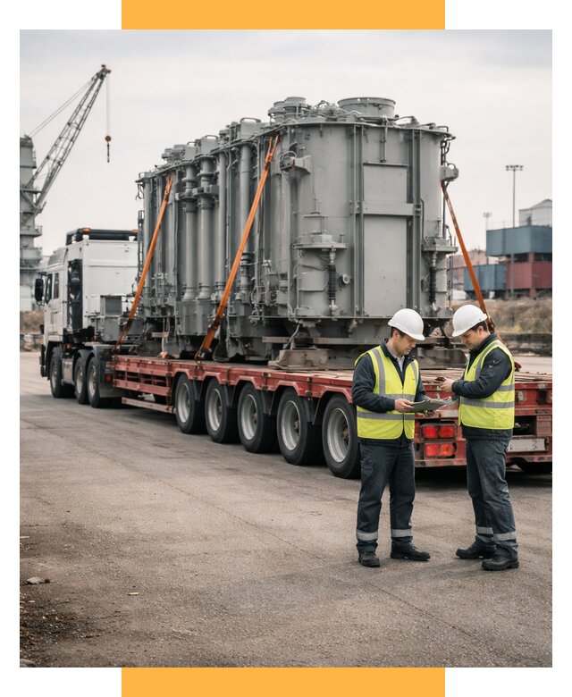 Перевозка негабаритных грузов под ключ от 127740 р., СетСервис-Вли