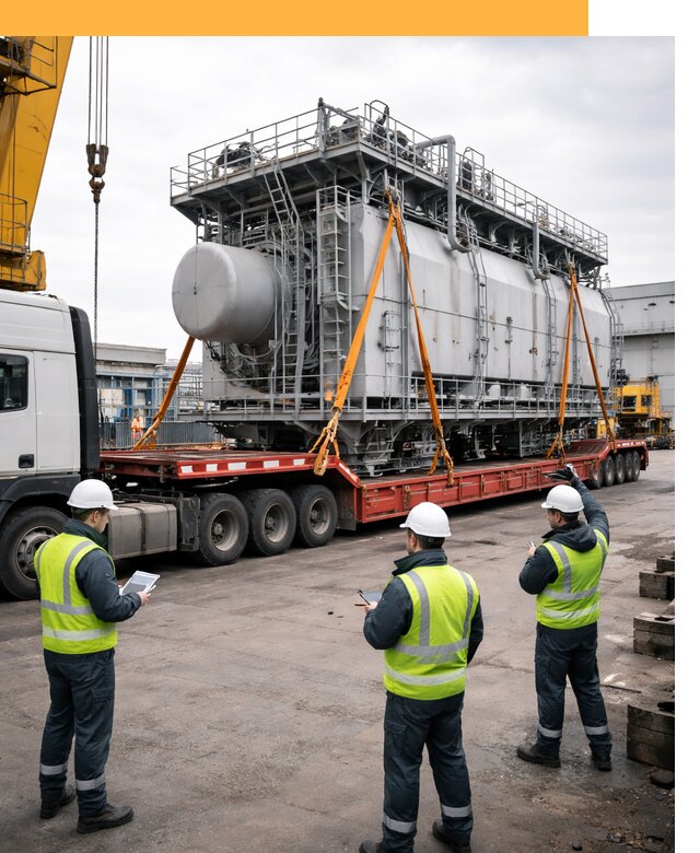 Перевозка негабаритных грузов по миру от 127740 руб