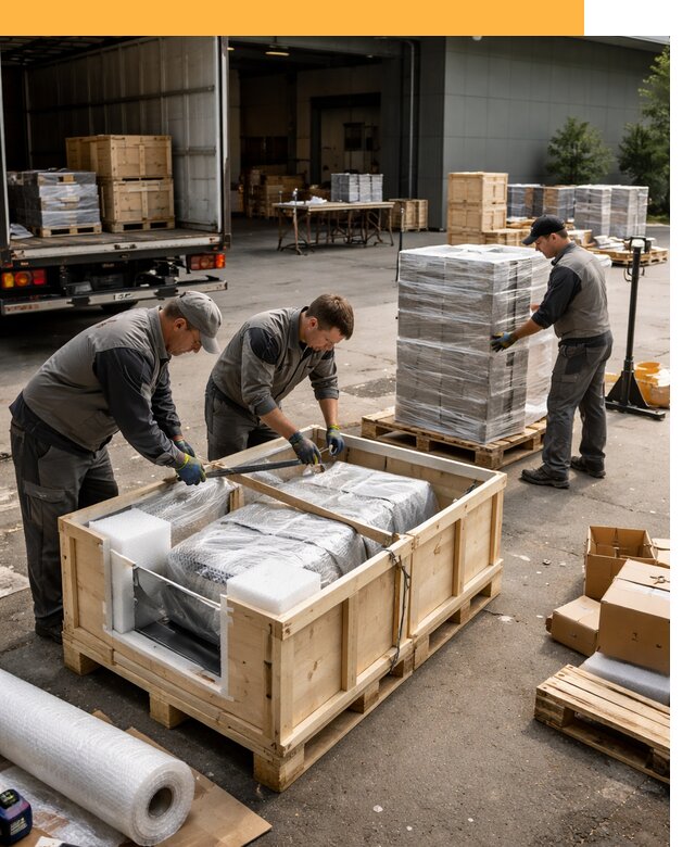 Перевозка выставочных грузов по миру от 26613 руб за м2 с таможней