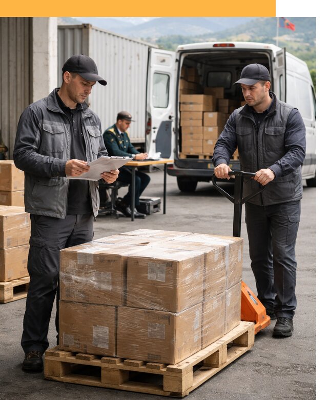 Доставка грузов через Армению, быстрая таможенная очистка от 26613