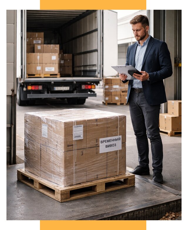 Временный вывоз товаров под ключ от 8516 р. | СетСервис-Вли