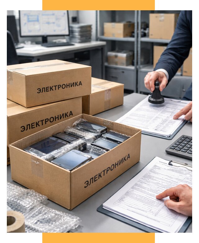 Растаможка электроники под ключ от 8516 р. СетСервис-Вли