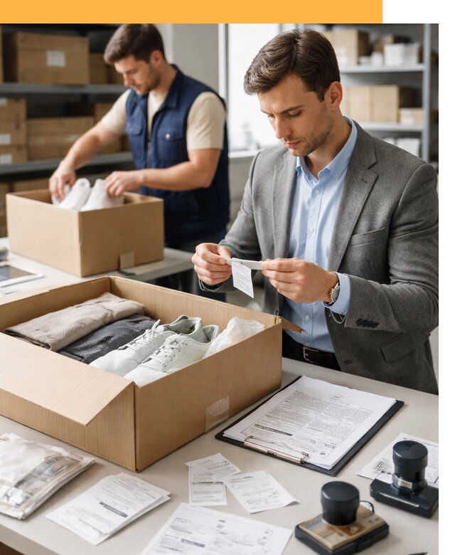 Таможенное оформление одежды и обуви по выгодной цене от 6919 руб