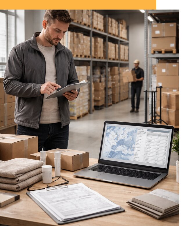 Закупка товаров в Европе под ключ: доставка, таможня от 7984 руб