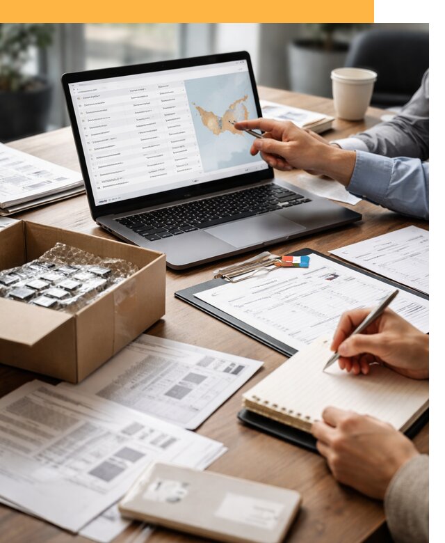 Поиск надежного поставщика в ОАЭ от 12774 рублей